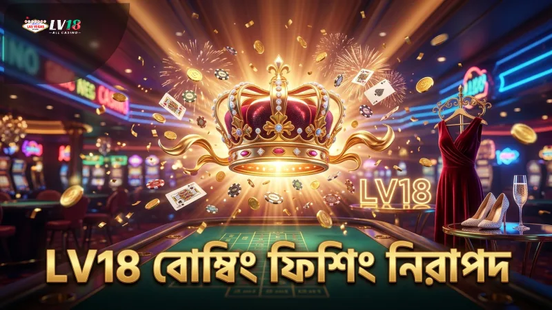 LV18 প্ল্যাটফর্মে বোম্বিং ফিশিং নিরাপদভাবে খেলুন
