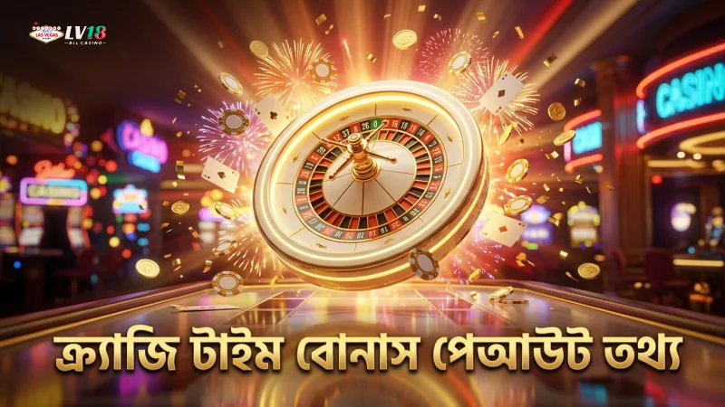 ক্র্যাজি টাইম বোনাস রাউন্ডের গড় পেআউটের বিস্তারিত তথ্য