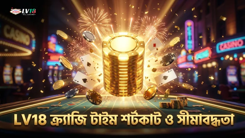 LV18 প্লেয়ারদের জন্য ক্র্যাজি টাইম খেলার শর্টকাট ও সীমাবদ্ধতা