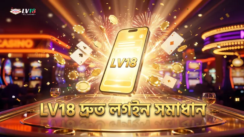 LV18 প্লেয়ারদের জন্য দ্রুত লগইন ও ভেরিফিকেশন সমাধান।