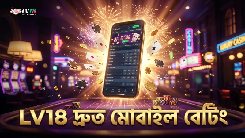দ্রুত মোবাইল বাজি ও স্বচ্ছ বোনাস সুবিধা প্রদান করে LV18।