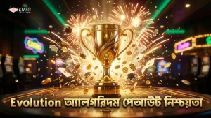 Evolution Gaming-এর সার্টিফাইড অ্যালগরিদমের মাধ্যমে নিশ্চিত পেআউট।