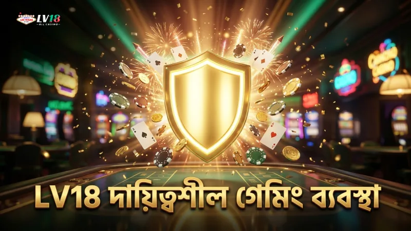 দায়িত্বশীল গেমিং ও নিরাপত্তার জন্য LV18 ক্যাসিনোর ব্যবস্থা