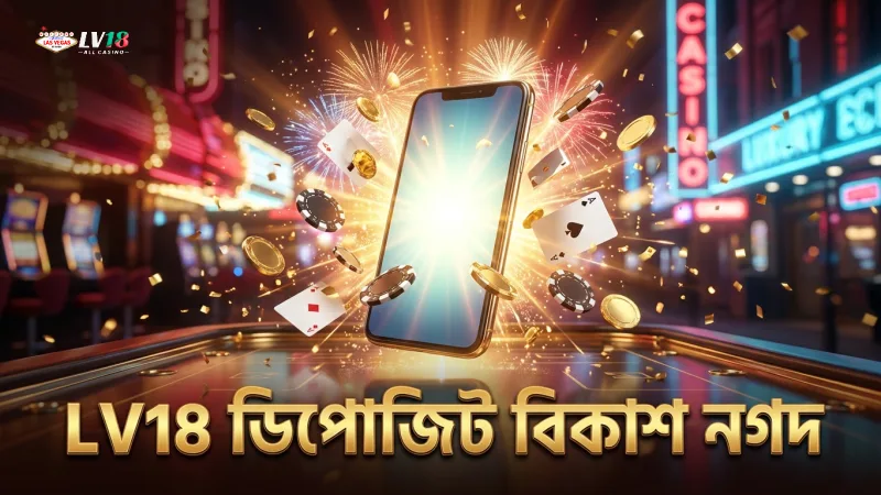 LV18 ডিপোজিটে বিকাশ ও নগদ ব্যবহার করে লেনদেন নিশ্চিত করুন