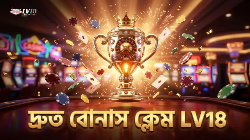 LV18 প্রমোশন দ্রুত বোনাস ক্লেম করতে সাহায্য করে