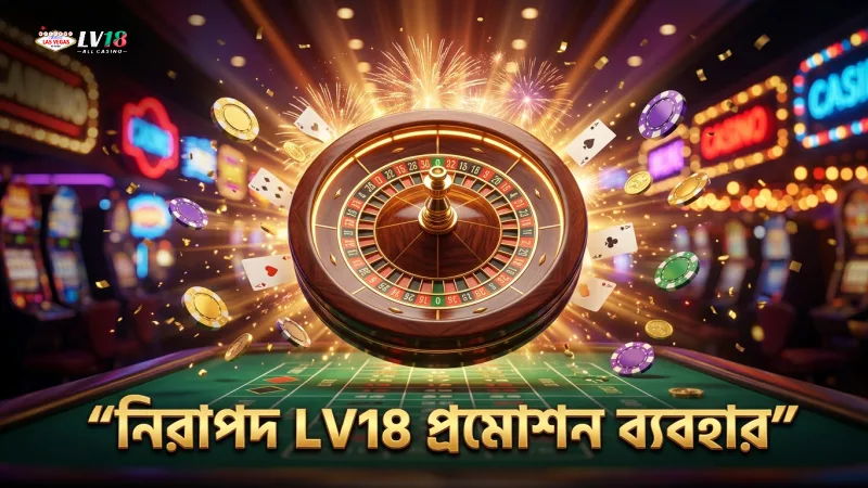 নিরাপদ ও দায়িত্বশীলভাবে LV18 প্রমোশন ব্যবহার করুন