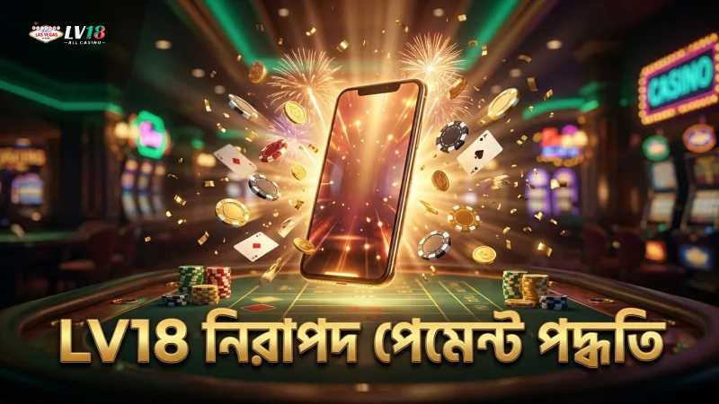 LV18 পেমেন্ট পদ্ধতি নিরাপদ লেনদেন নিশ্চিত করে