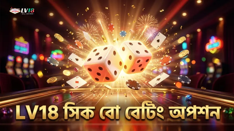 সিক বো বেটিং অপশনগুলো স্পষ্টভাবে দেখায় LV18 প্ল্যাটফর্মে