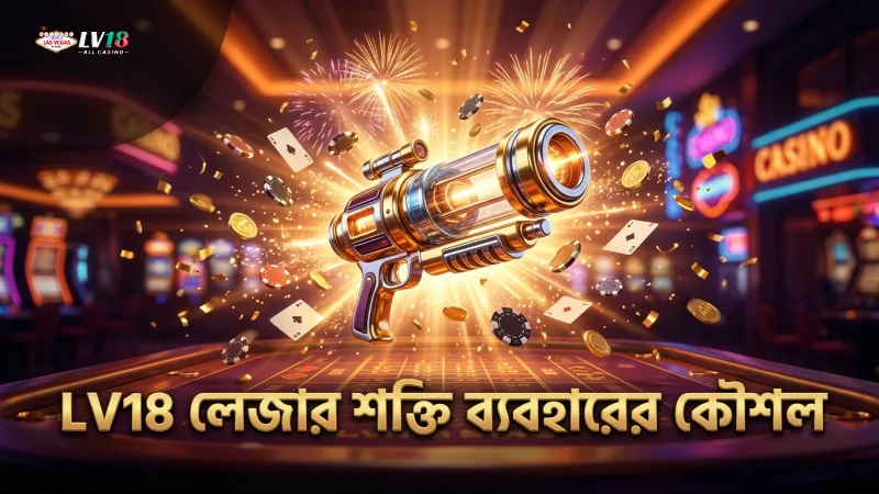 লেজার ক্যাননের শক্তি ব্যবহারে LV18 এর মোবাইল নির্দেশিকা