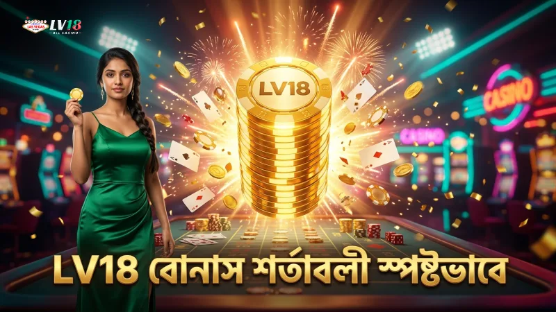 বোনাস গ্রহণের শর্তাবলী স্পষ্টভাবে LV18 এ উল্লেখ করা হয়েছে